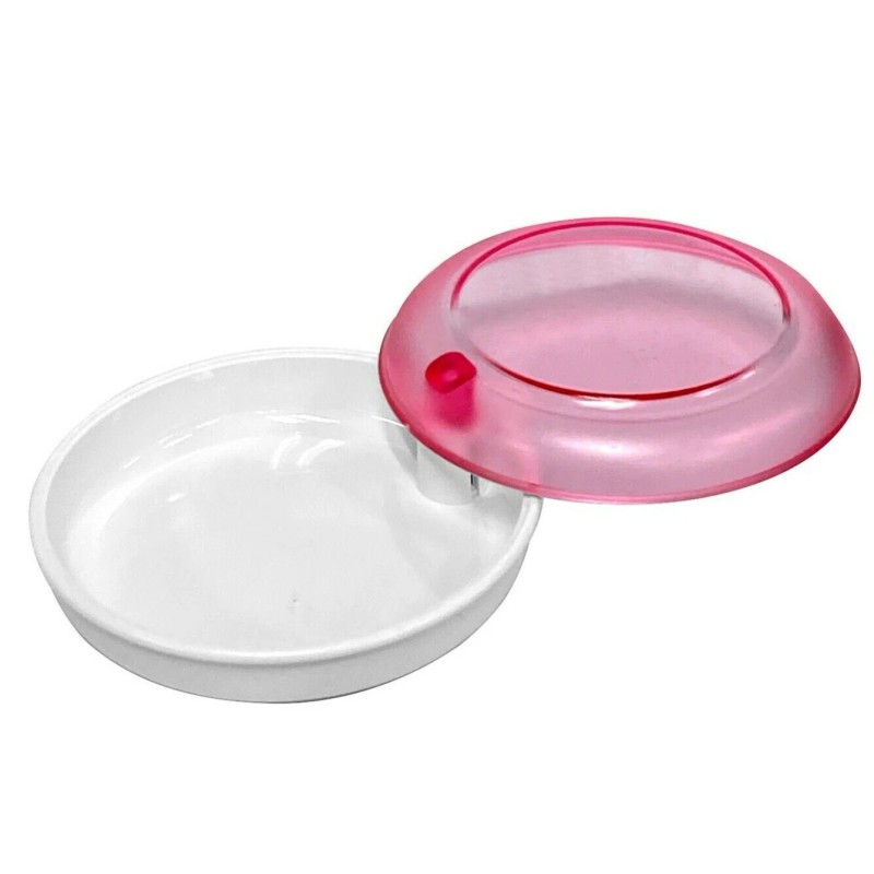2 X Pink Clear Mouth Teeth Guard Retainer Case for