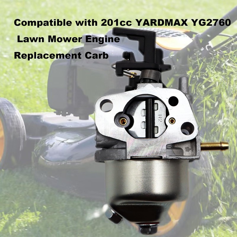 Huayi OEM Carburetor Compatible with 201cc YARDMAX YG2760 Lawn Mower