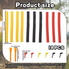 Bodeshis 18 Piece Zig Rigs for Carp Fishing, Complete Zig Rig Kit with Loading Tool and Aligners, Fishing Rigs for Carp Anglers, Durable and Efficient Carp Fishing Gear