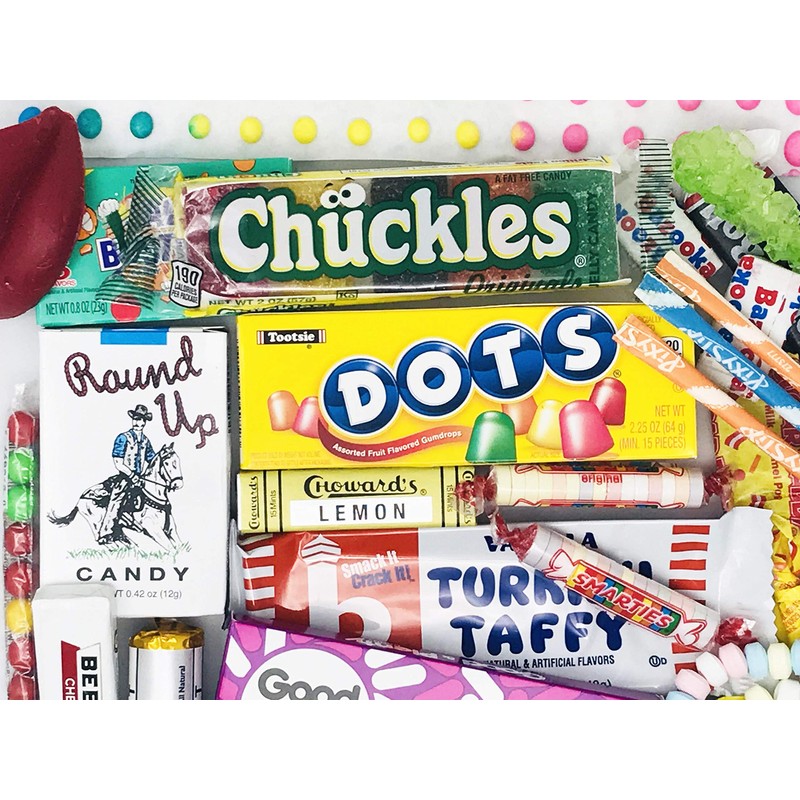 RETRO CANDY YUM ~ 1961 65th Birthday Gift Box Nostalgic