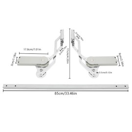 Hydraulic Buffer Cabinet Door Hinges, Hydraulic Damping Buffer for Door and Cabinet, No Noise