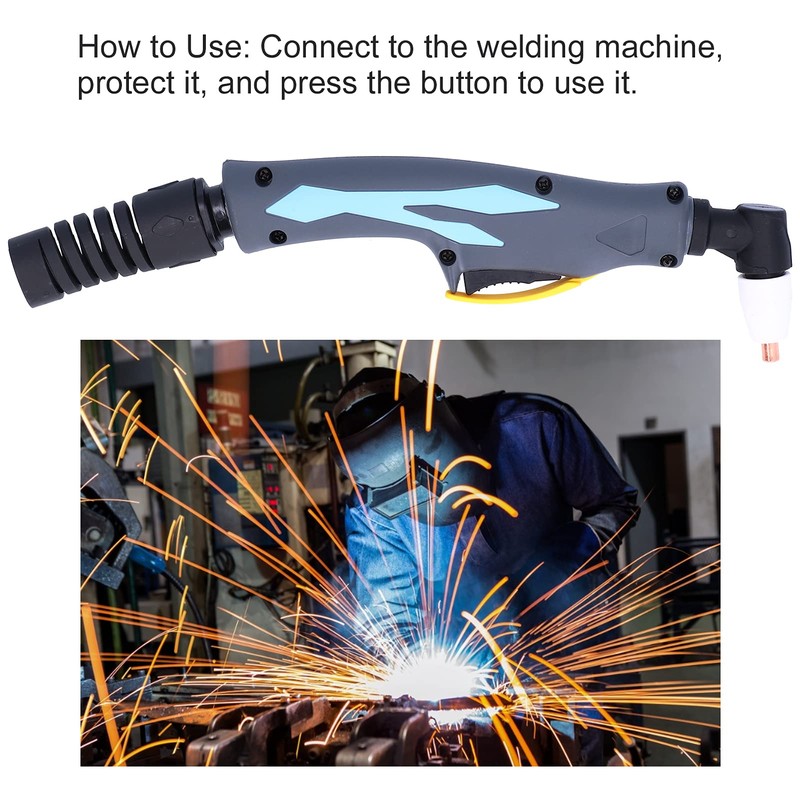 Marhynchus PT31 Welding Gun Torch, Plasma Cutter, Grey, ABS Plastic,