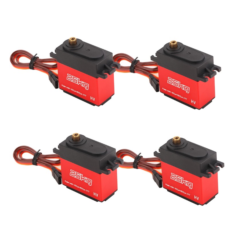 25KG Servo with 25T Metal Servo Arm High Performance Good