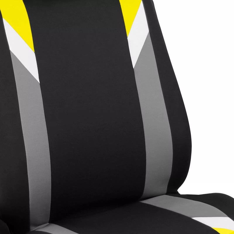 The Quality Cover Premium Modernistic Yellow Black Auto Car SUV