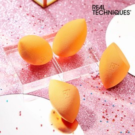 [Real Techniques] Renewal Miracle Complexion Sponge 4-pack set / [리얼테크닉스] 리뉴얼 미라클 컴플렉션 스폰지 4팩 세트