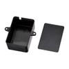 Project Boxes 51x35x23mm Black ABS Enclosure Insulated Junction Box for