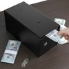 QWORK Heavy-Duty Key Lock Depository Drop Safe Lock Box with