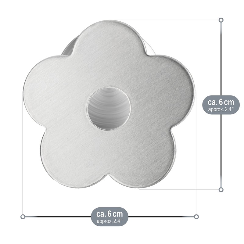 com-four® 8 x Tablecloth Weights Stainless Steel Magnetic Table Cloth
