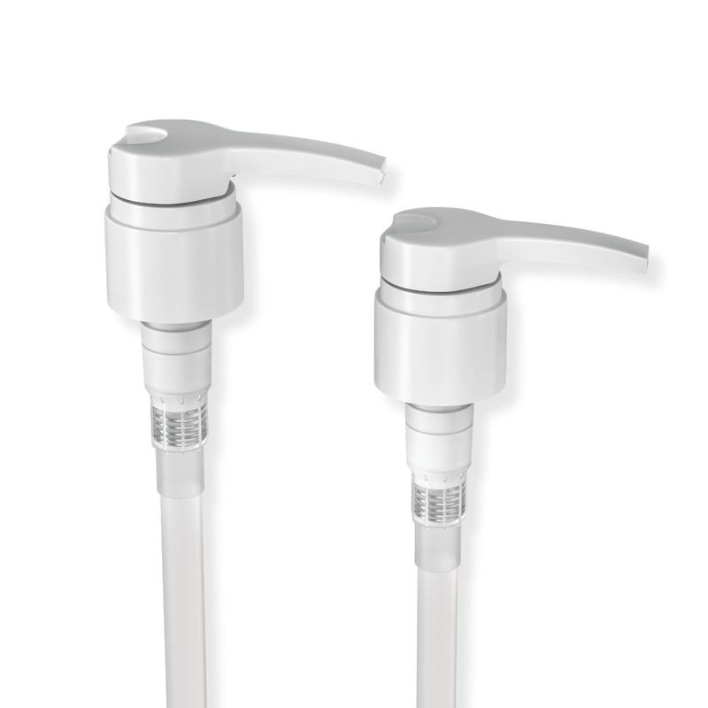 o1brand Universal Shampoo/Conditioner Pumps, 2 Pack, for 1 Liter Bottles,