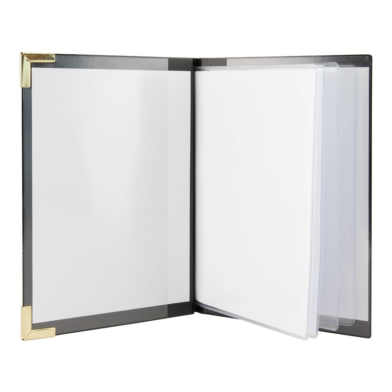 Securit Basic Range A5 Menu Holder with 2 Double Insert,