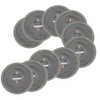 universal tire and tube patches-Acouto Universal 10Pcs 90mm Car Tyre