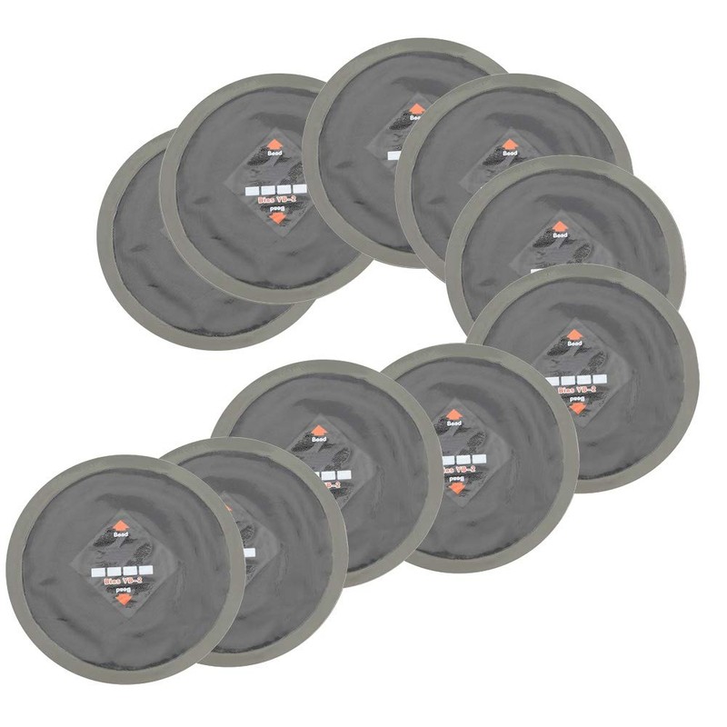 universal tire and tube patches-Acouto Universal 10Pcs 90mm Car Tyre