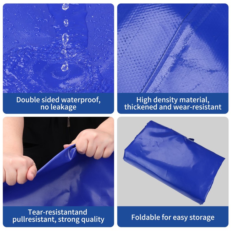 GHOSOONE 400 L/100 Gal Water Bladder Tank, Foldable Portable Water