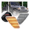 NSLUMO 2 x LED mudguard side indicators for Je.ep Wrangler