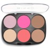 Bissú 6 colors Makeup Palette (4grms each color) includes 2