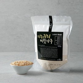 NS Home Shopping [자연맛남] 전주맛집 디자인농부 전주 귀리 미숫가루 1팩(500g)..[33713272] [Nature Taste] Jeonju Restaurant Design Farmer Jeonju Oat Misutgaru 1 Pack (500g)..[33713272]