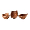 Windalf Galina Rustic Bowl 17 cm Teak Wood Jewellery Bowl