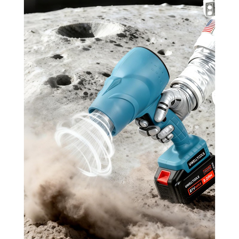 350000 RPM Cordless Leaf Blower -21V Handheld Design Lawn Blowers