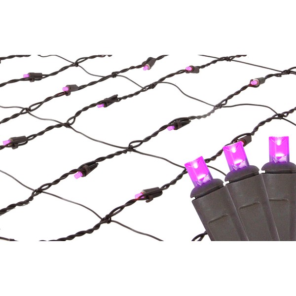 2' x 8' Pink LED Net Style Tree Trunk Wrap