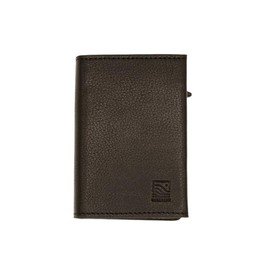 Savanna Wallet- Trifold Men's & Women's Wallet - Premium leather, modern design - Color: Black