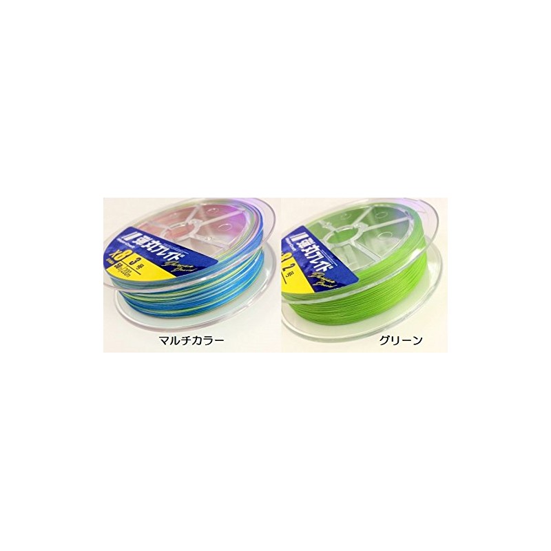 Major Craft Dangan Braid PE Fishing Line, 4 Strand Braided,