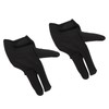 2Pcs 3 Finger Barber Glove Insulated Hair Styling Heat Protector