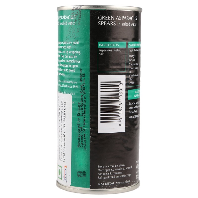 Epicure Green Asparagus Spears, 425g