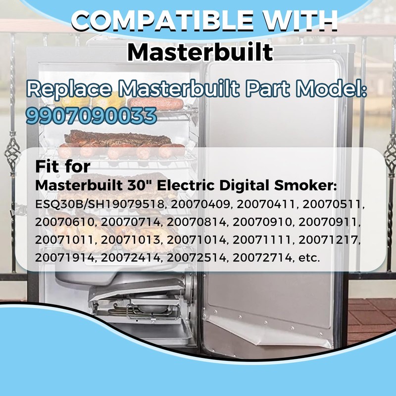 MOOTVGOO 800 Watts Smoker Heating Element Kit Replacement for Masterbuilt