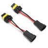 H11 Male to 9005/9006 Female Adapter Headlight Fog Light Plug