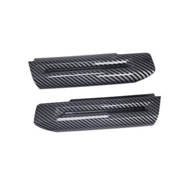 Naisec for Ford Mustang Accessories 2015-2024 Interior Door Handle Cover Decoration Trim (Carbon Fiber Grain)