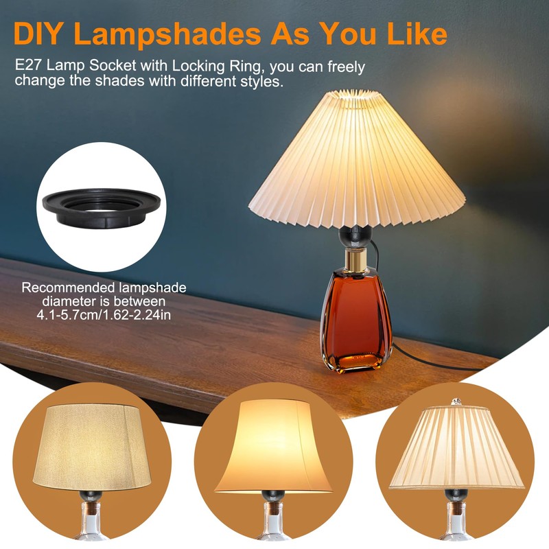 Lamp Kits Do it Yourself, DIY Bottle Lamp Kit, 240cm