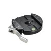 58mm Round Arca Swiss Clamp,Lever QR Clip for Tripod Head