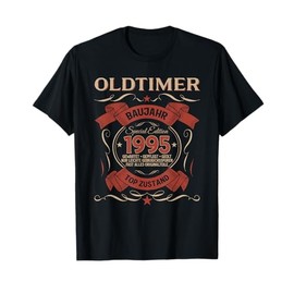 30th Birthday Man Gift 1995 not Old Classic 1995 30 Vintage T-Shirt