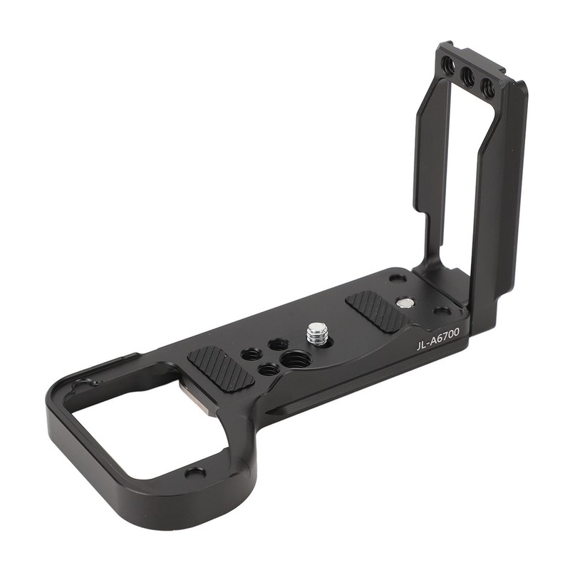 Aluminum Alloy Camera Grip L Bracket with 1/4in 3/8in for