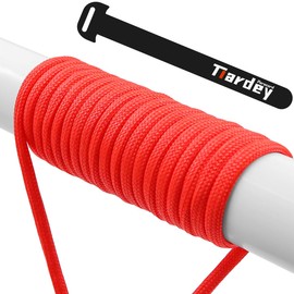Tiardey PPF-009 Paracord 4mm 100ft (31m) 7 Core Strand,Tear-resistant,Nylon Cord,Mil Spec Type III Paracord,Holds up to 250kg for Outdoor Survival Camping