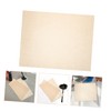Operitacx 50pcs Half Raw Xuan Rice Paper for Calligraphy Drawing
