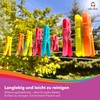 Colorhome Clothesline Clothes Line Stretch Free Weather-Resistant Heavy Duty with