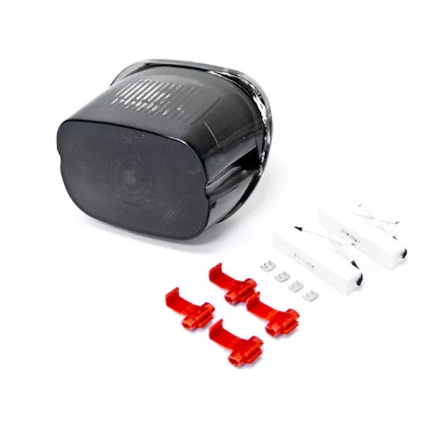 Krator Smoked Tail Brake Turn Signals Led Light For Harley