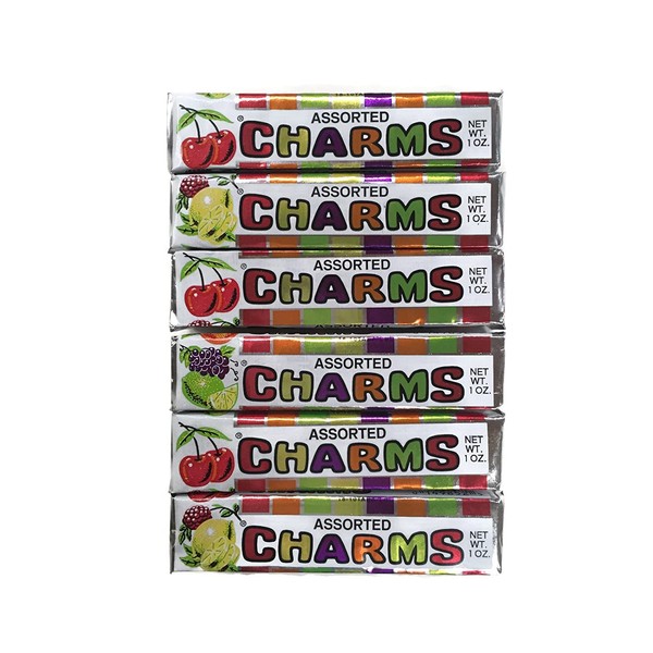 Assorted Charms Candy, 1 Oz. Rolls (Set of 6)