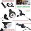 CALU LUKY 22mm Twist Throttle Accelerator Handle Grips, 50 90