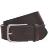 Pierre Cardin Men's Leather Belt 40 mm Wide Belt Full