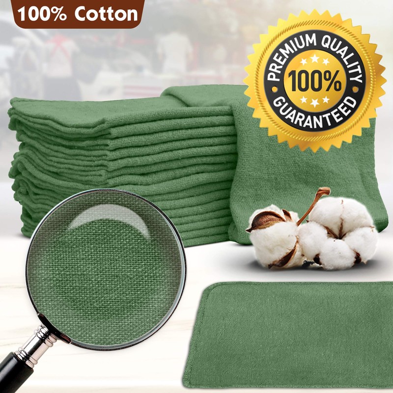 Nabob Wipers Auto Mechanic Shop Towels 100 Pack Bulk Rags