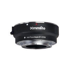 Commlite レンズマウントアダプター CM-EF-EOSM (キャノンEFマウントレンズ → キャノンEF-Mマウント変換) 電子接点付き