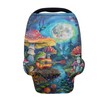 Youngerbaby Frog Mushroom Baby Car Seat Cover Nursing Breastfeeding Scarf