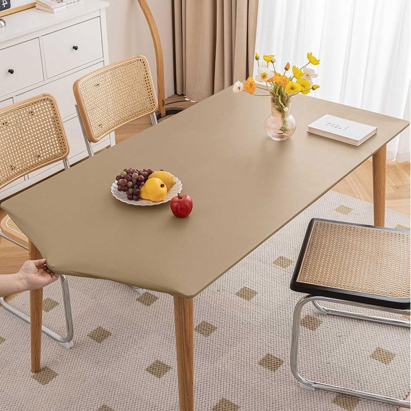 Mateju Tablecloth Washable Rectangular 90 x 140 cm, Outdoor Lotus