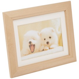 FUJICOLOR 額縁 M12N 木地 2L 木製 ベージュ 17581