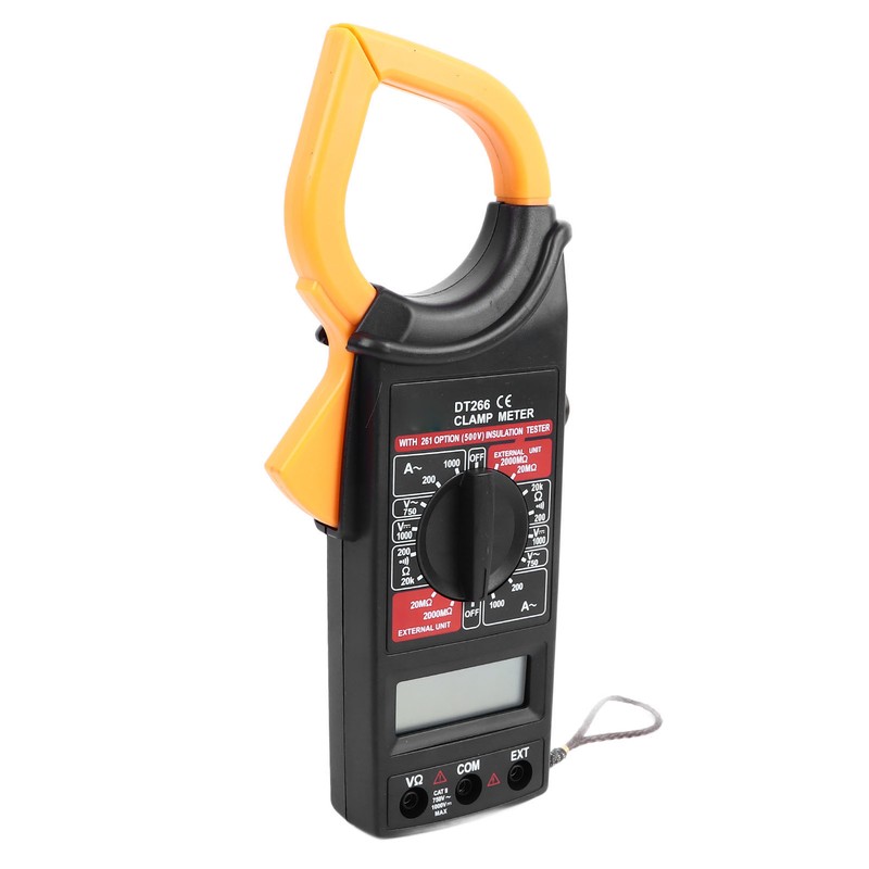Digital Clamp Meter Multimeter Voltmeter Tester High Accuracy Amp Volt