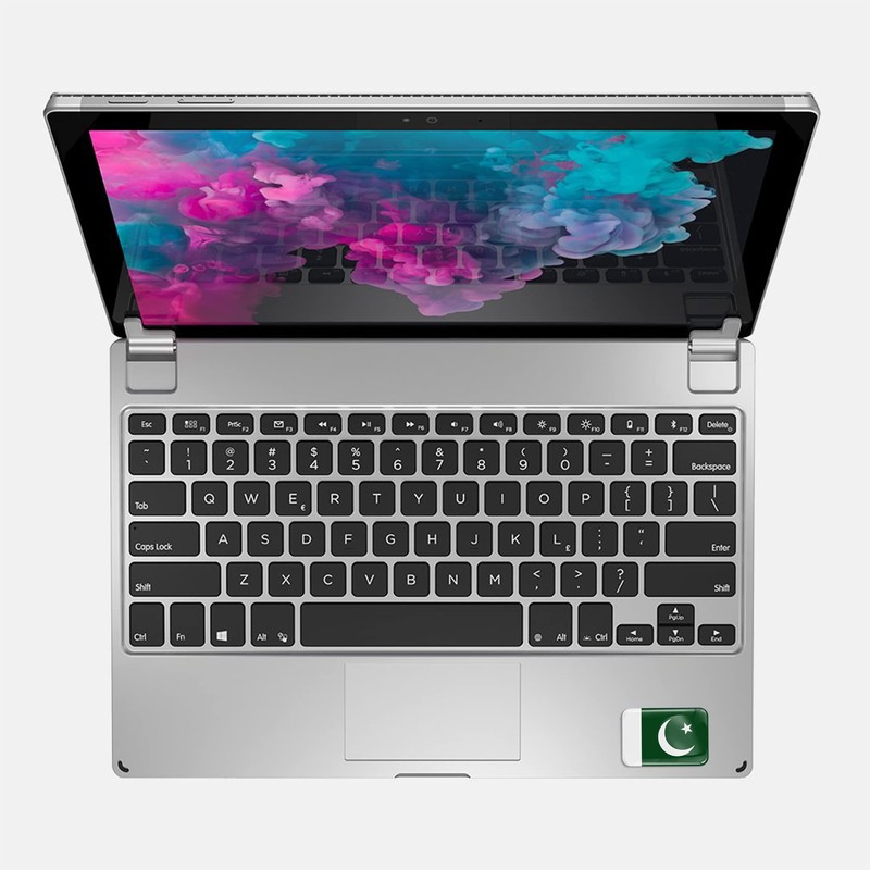 SkinoEu® 2 x 3D Sticker Pakistan Flag F 203