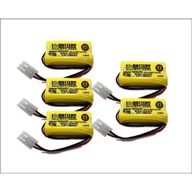 5pc T&B, KAUFEL 850.0095 Emergency Light Battery 2.4V 1.1Ah
