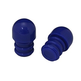 POSH 200912 Nylon Bar End for Steel Handles, Blue